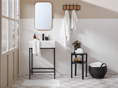 2+2 Classic Turkish Cotton Bath Bundle - White